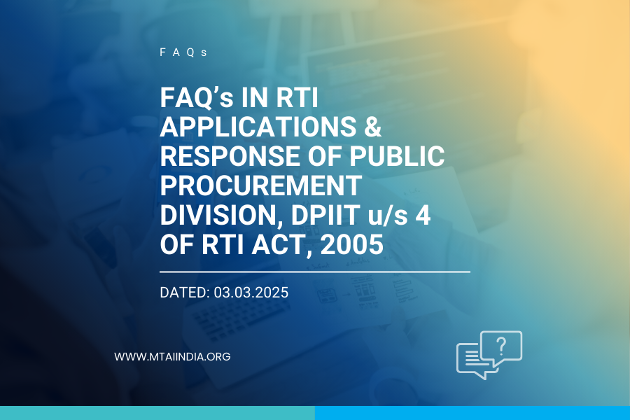 Frequent Queries of Applicants in RTI Applications