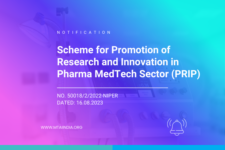 Gazette Notification PRIP